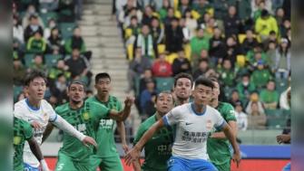 [咪咕全场集锦]中超-国安1-0送西海岸两连败 张玉宁头球制胜法比奥伤退 国安14轮不败